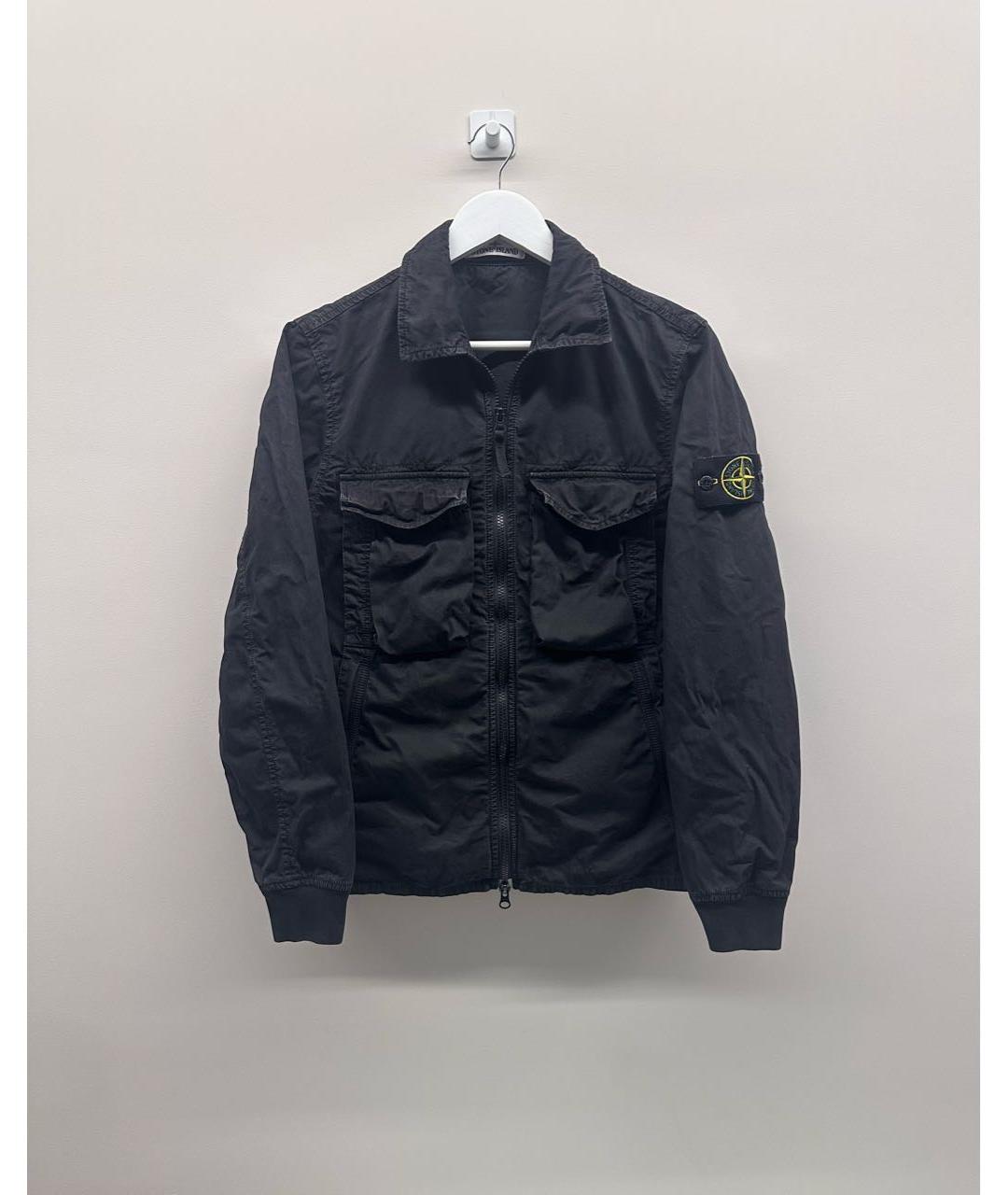 STONE ISLAND Черная куртка, фото 2