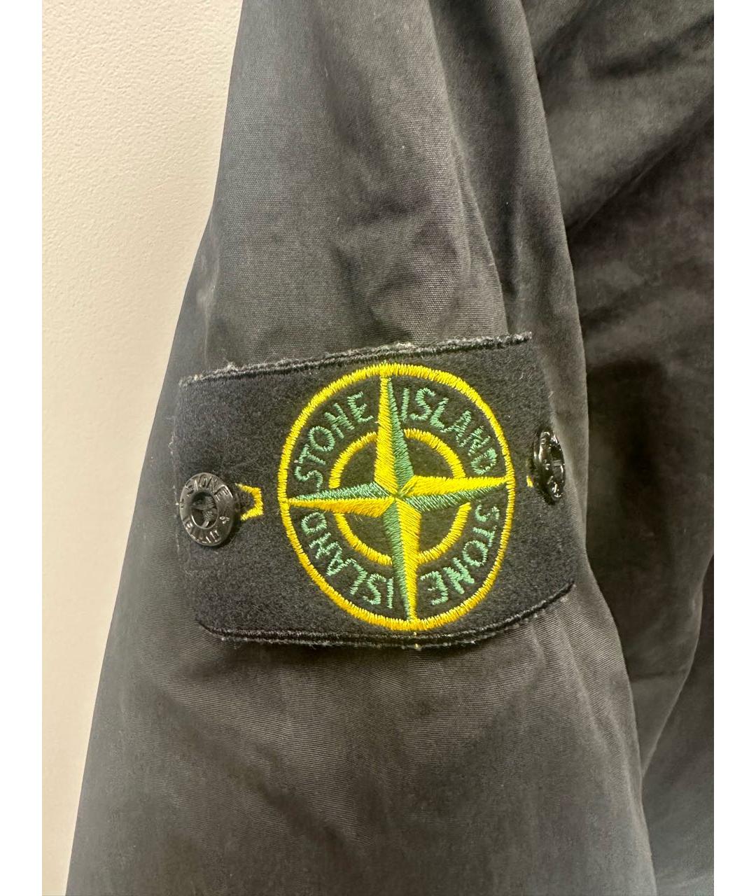 STONE ISLAND Черная куртка, фото 4