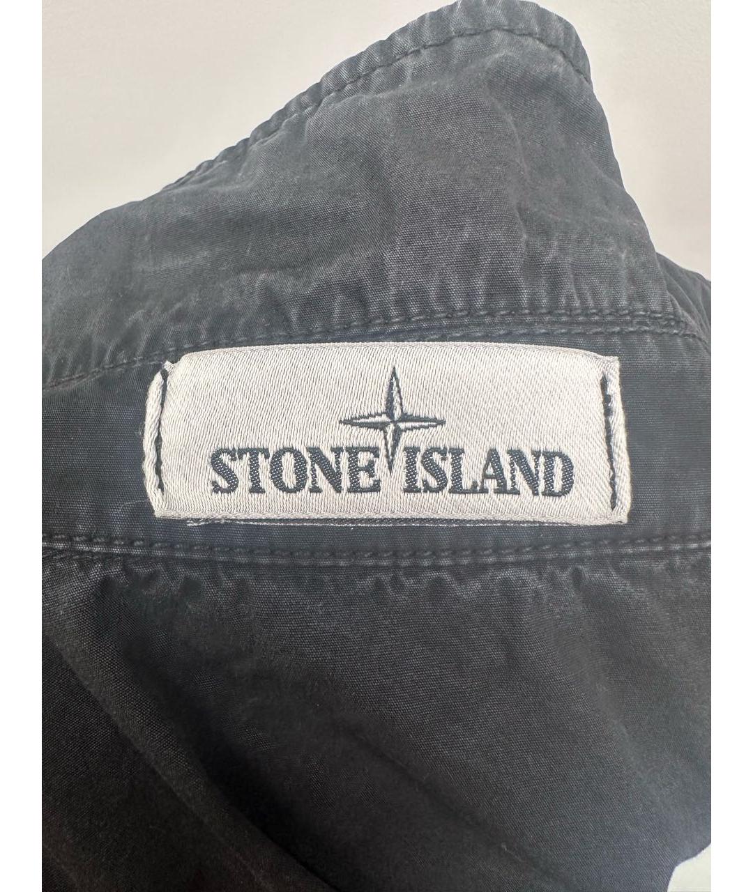 STONE ISLAND Черная куртка, фото 8