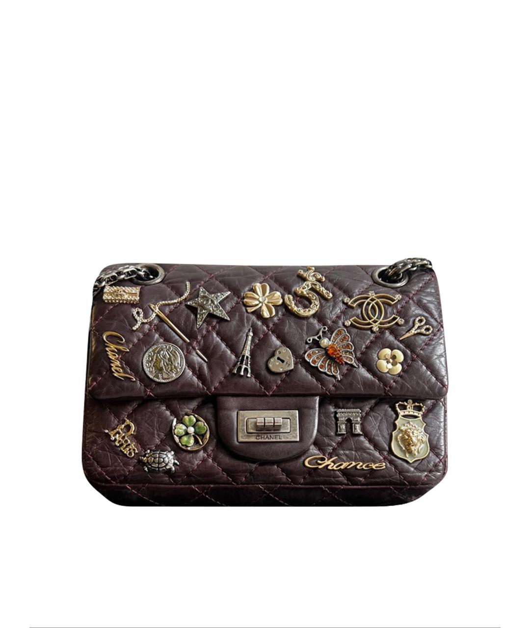 CHANEL Коричневая кожаная сумка через плечо, фото 1