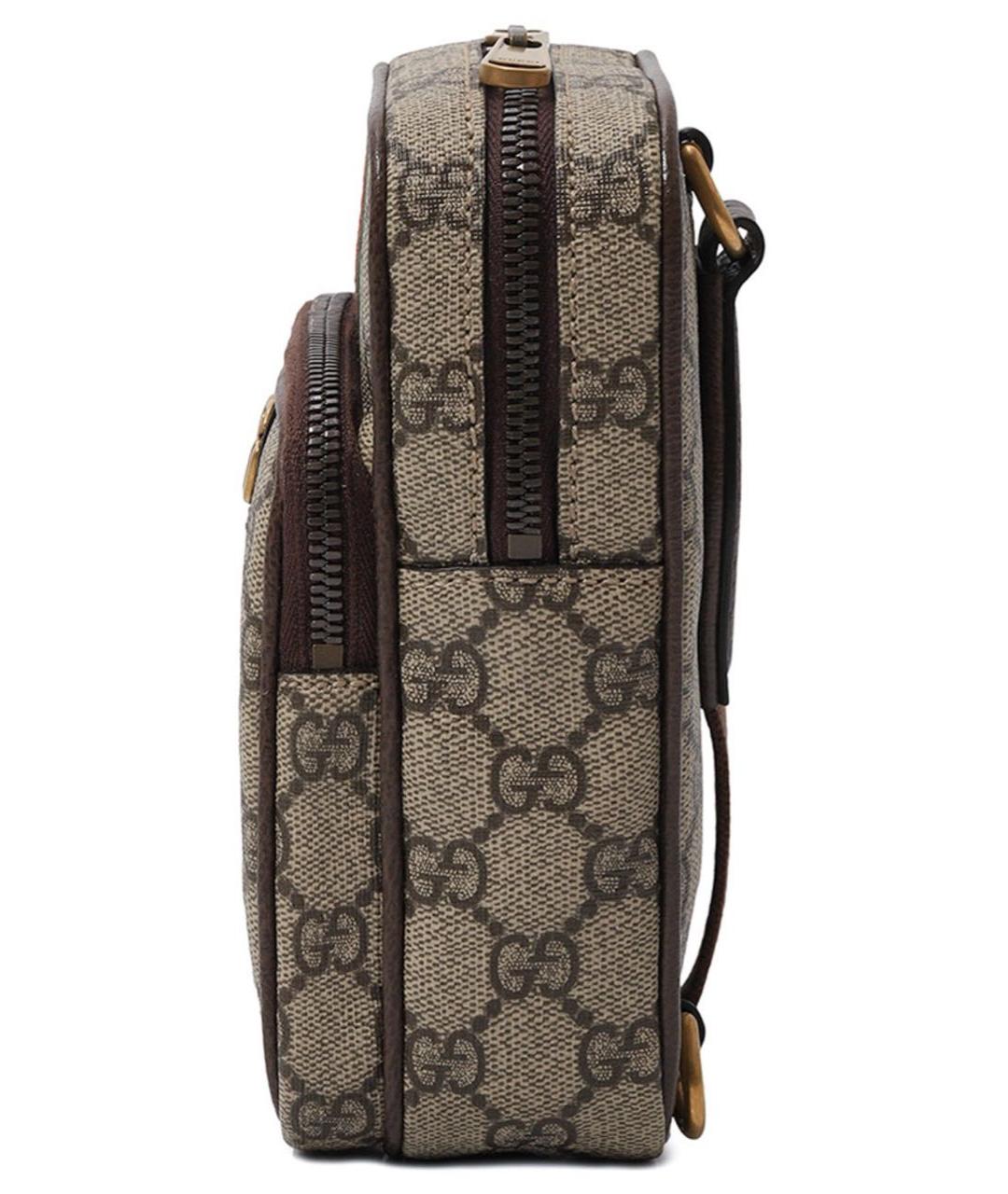 GUCCI Коричневая сумка через плечо, фото 8