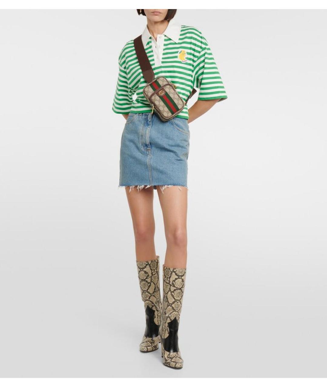 GUCCI Коричневая сумка через плечо, фото 3