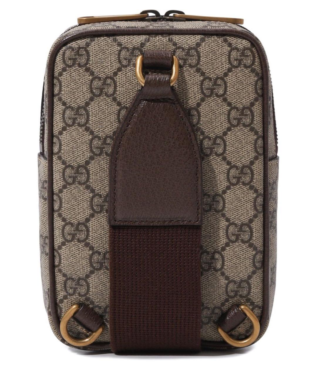 GUCCI Коричневая сумка через плечо, фото 7