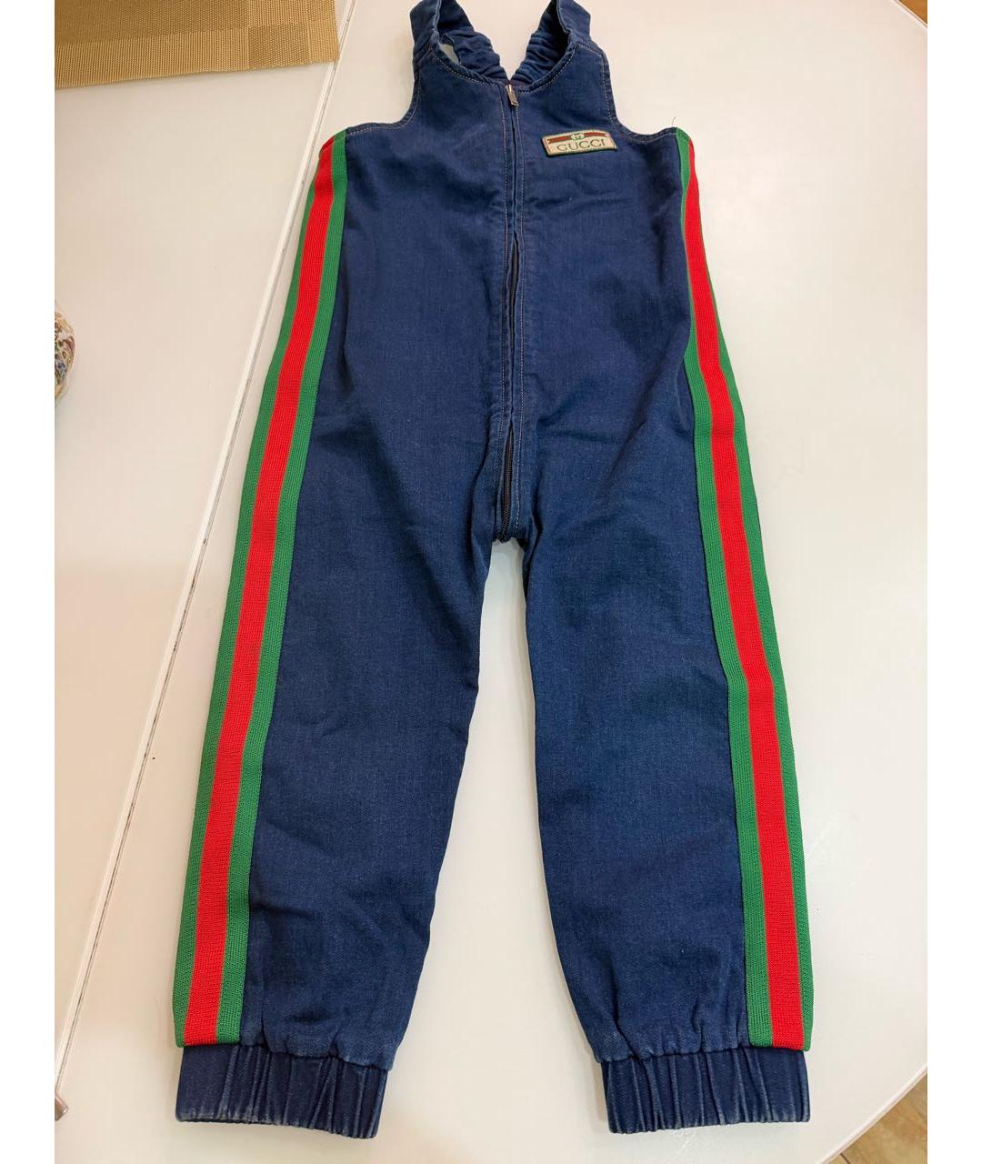 GUCCI Синий комбинезон, фото 4