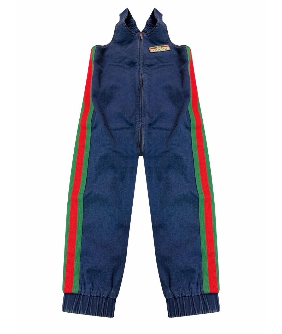 GUCCI Синий комбинезон, фото 1