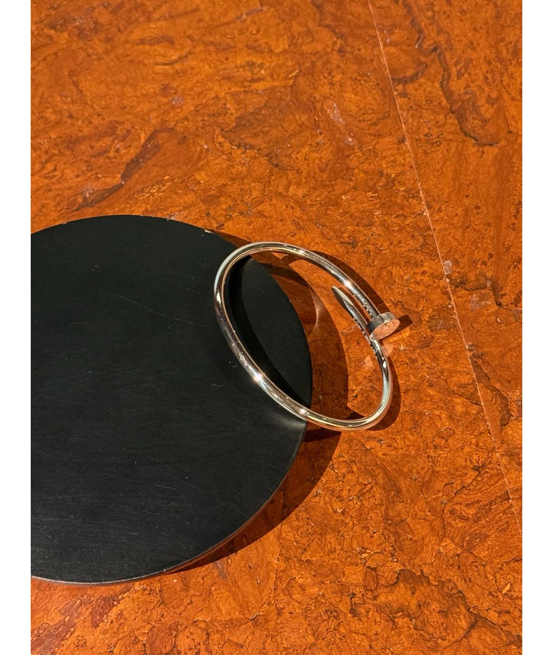 CARTIER Серебряный браслет из белого золота, фото 4