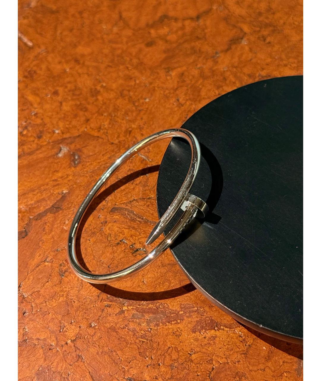 CARTIER Серебряный браслет из белого золота, фото 2