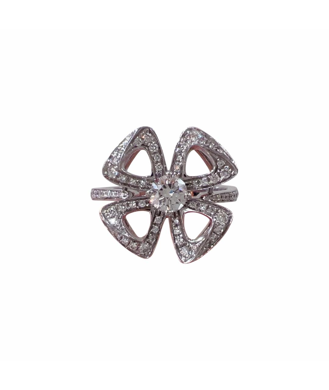 BVLGARI Серебряное кольцо из белого золота, фото 1