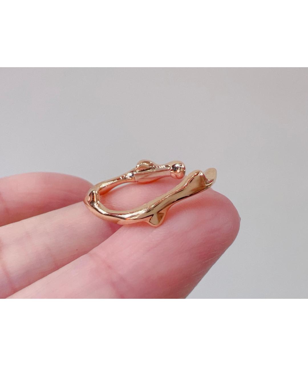 CHRISTIAN DIOR Золотые серьги из розового золота, фото 3