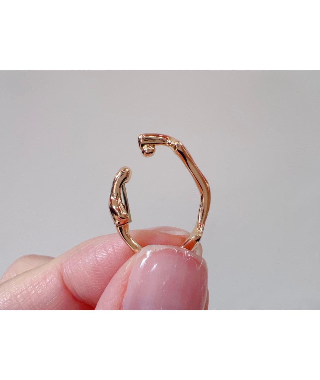 CHRISTIAN DIOR Золотые серьги из розового золота, фото 6