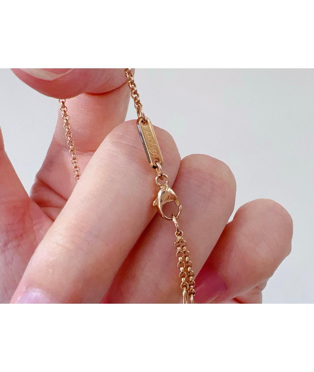CHOPARD Золотое колье из розового золота, фото 5