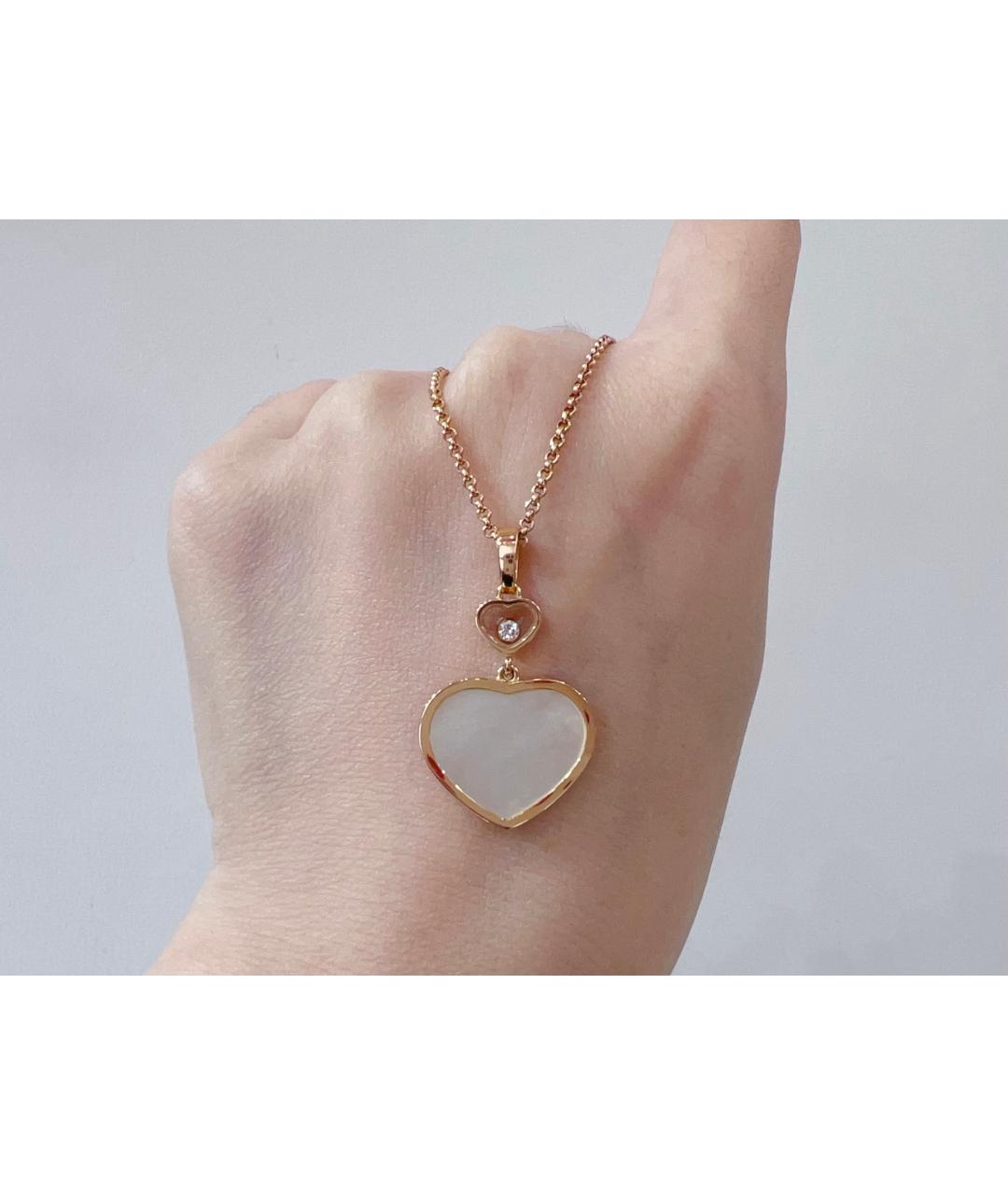 CHOPARD Золотое колье из розового золота, фото 9