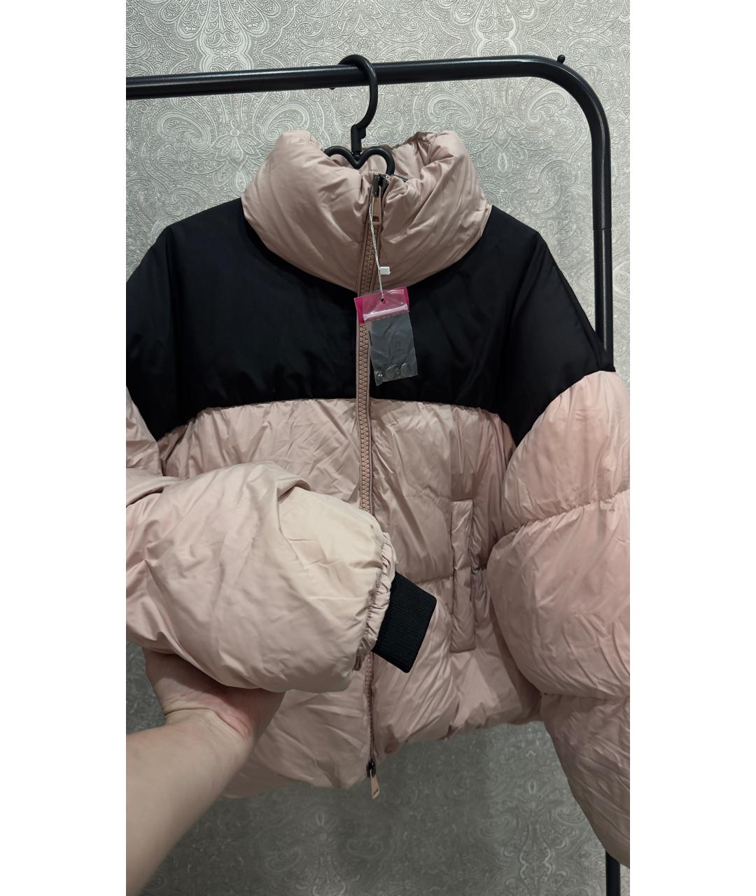 MAX MARA Розовый пуховик, фото 4