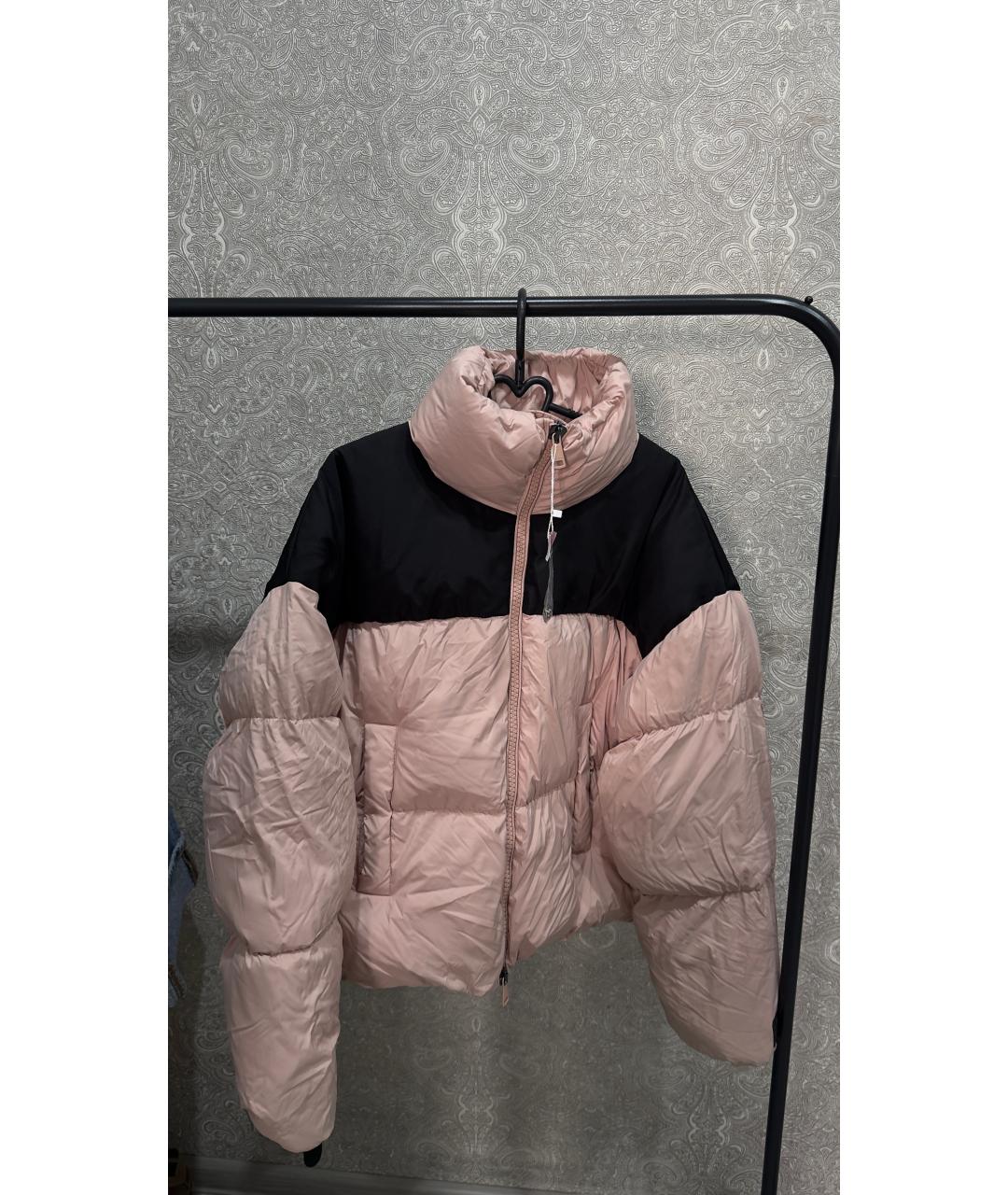 MAX MARA Розовый пуховик, фото 8