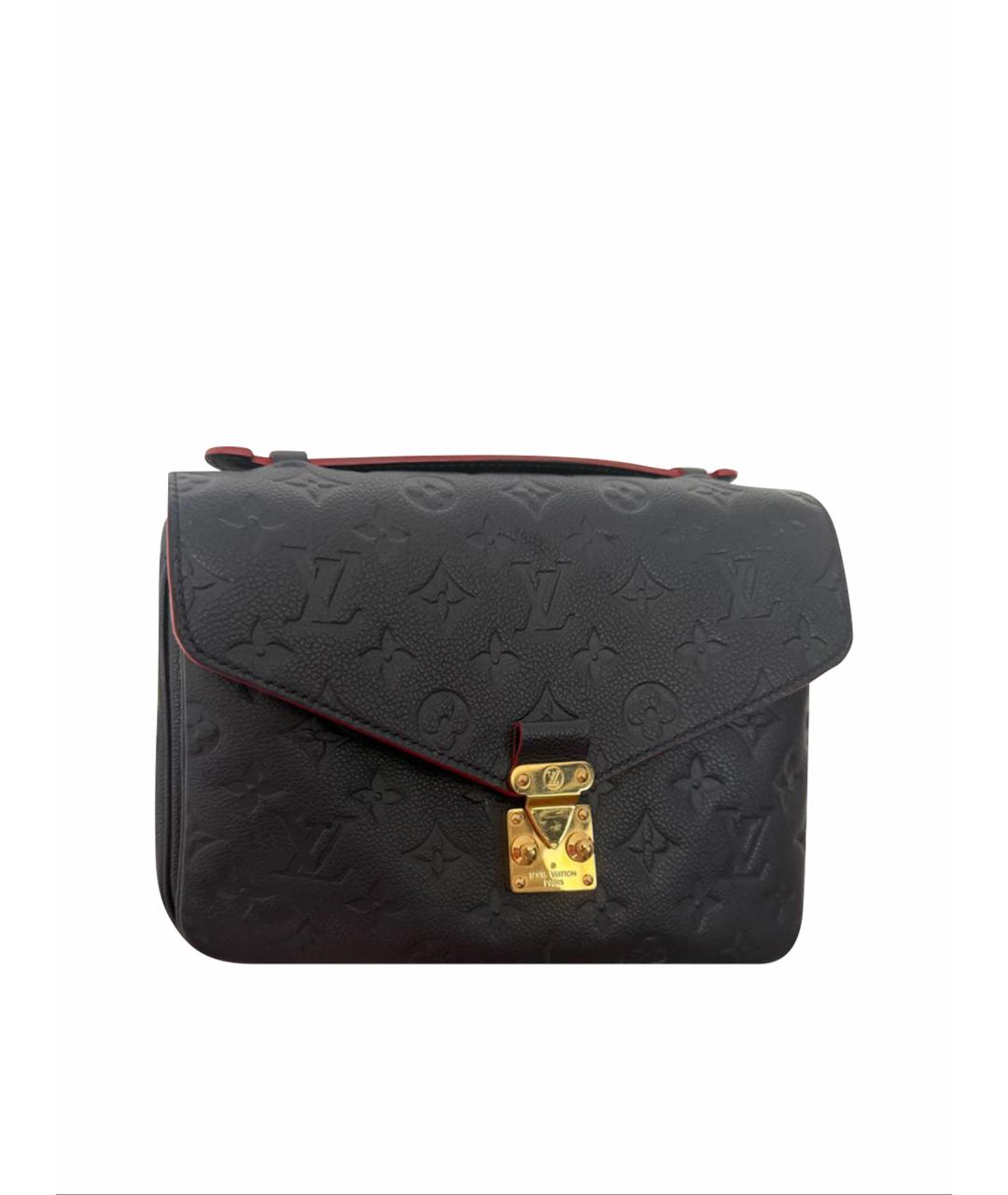 LOUIS VUITTON Темно-синяя сумка через плечо из канвы, фото 1