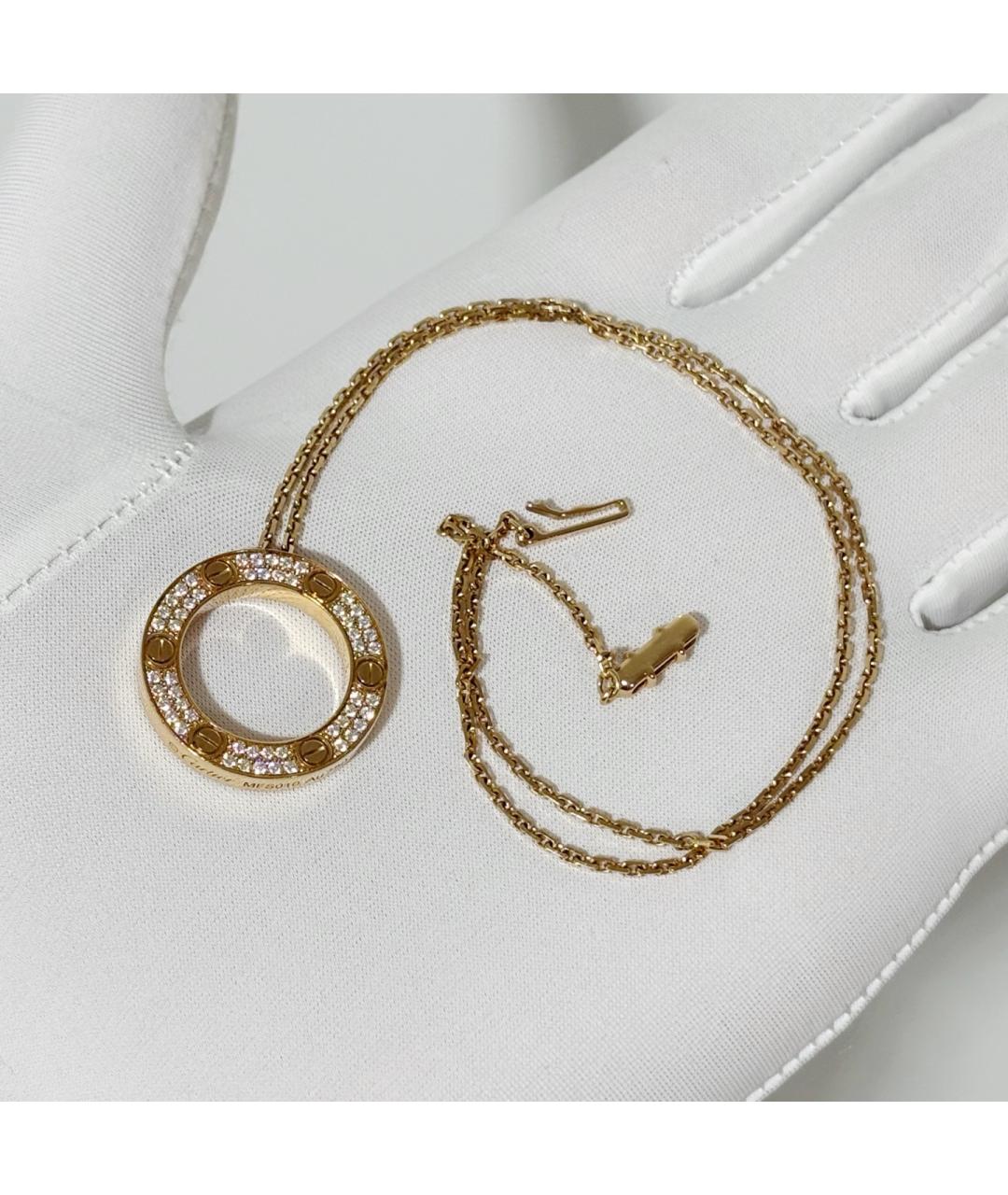 CARTIER Золотое колье из розового золота, фото 4