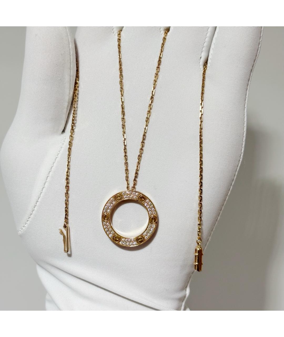 CARTIER Золотое колье из розового золота, фото 7