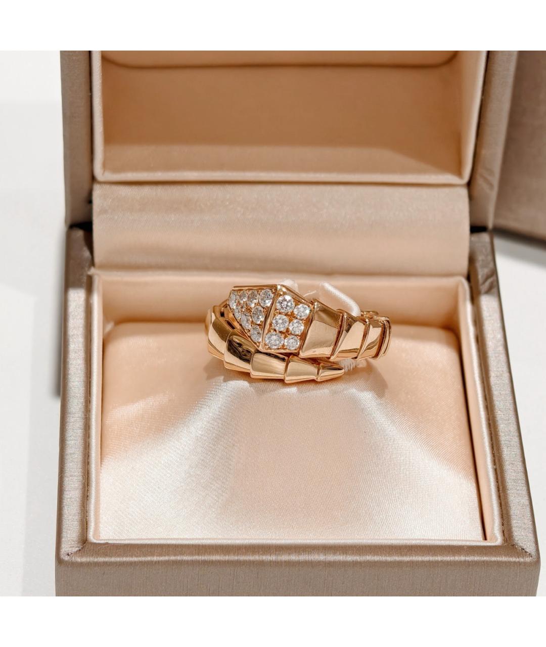BVLGARI Золотое кольцо из розового золота, фото 6