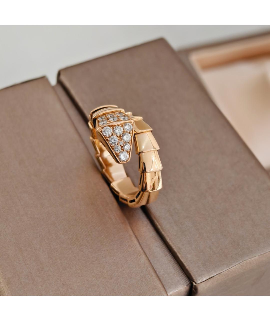 BVLGARI Золотое кольцо из розового золота, фото 4