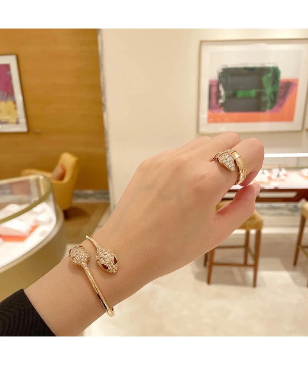 BVLGARI Золотое кольцо из розового золота, фото 5