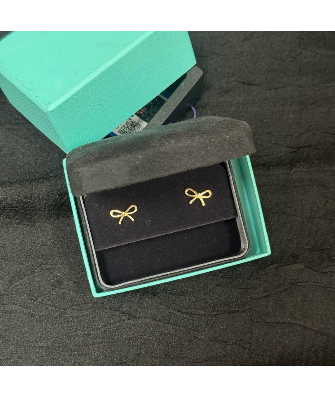 TIFFANY&CO Золотые серьги из желтого золота, фото 6