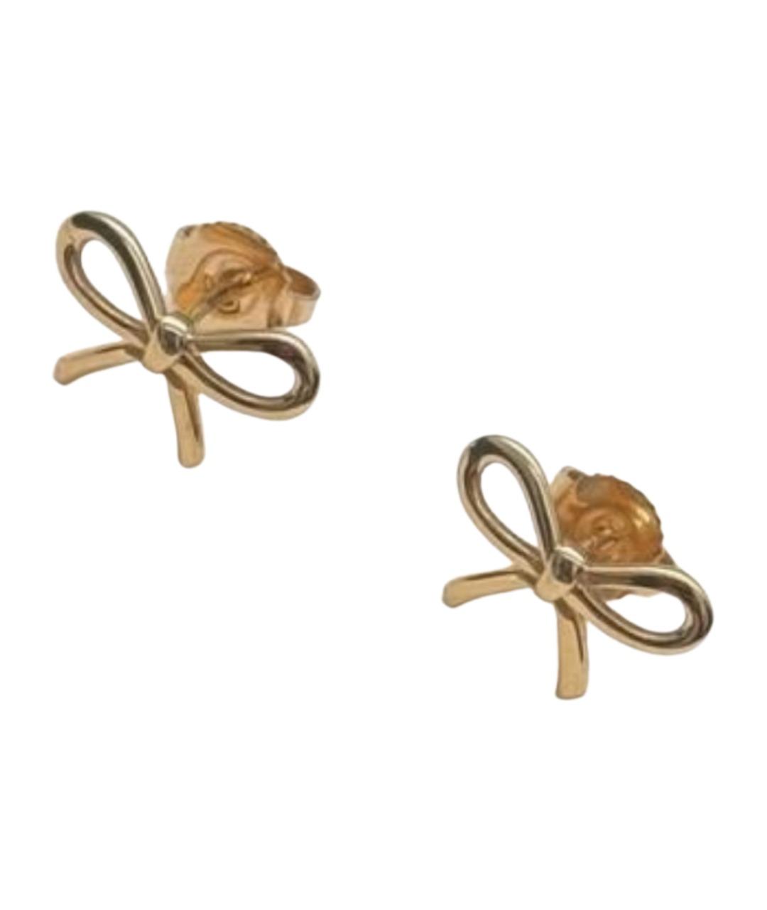 TIFFANY&CO Золотые серьги из желтого золота, фото 1
