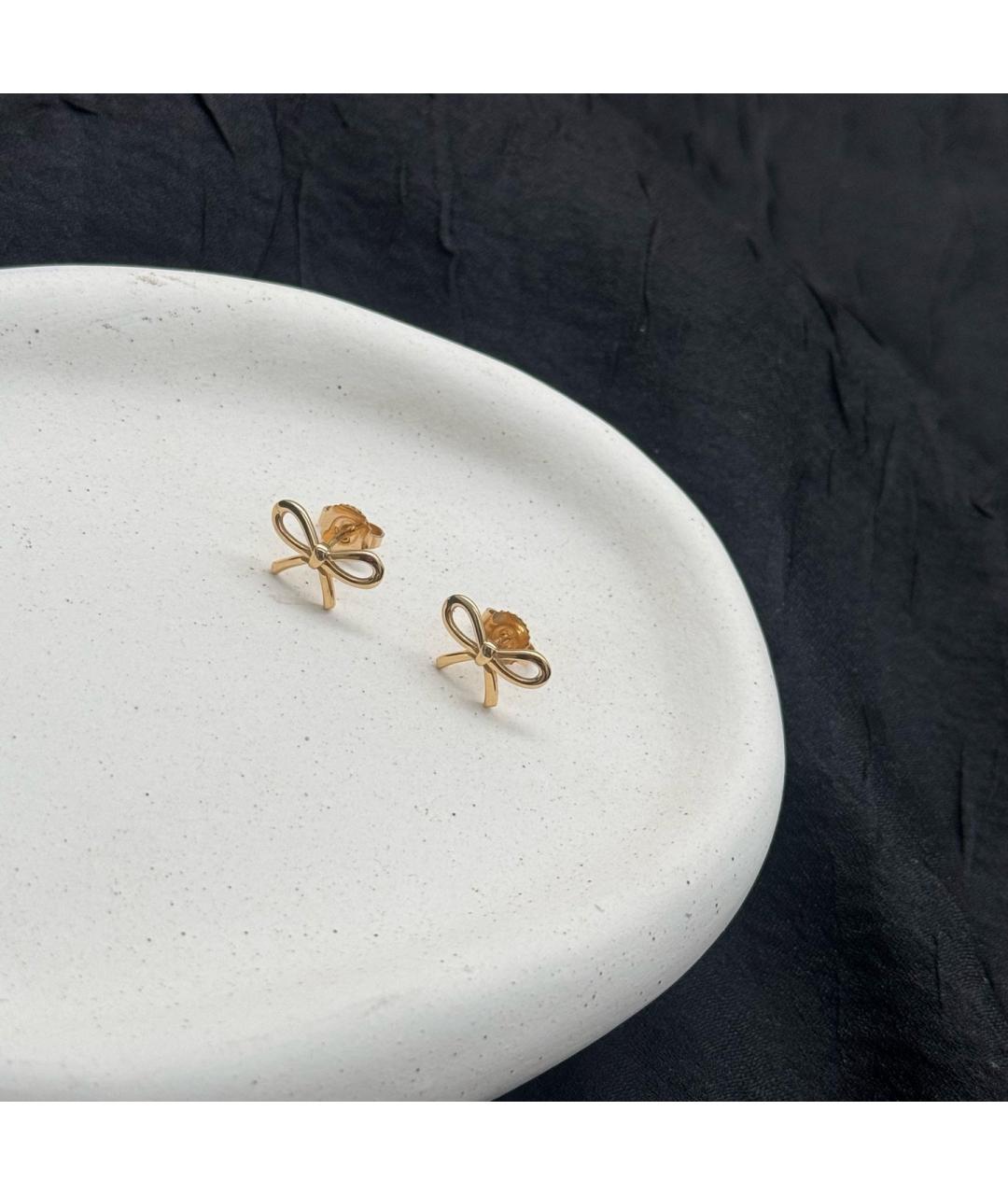 TIFFANY&CO Золотые серьги из желтого золота, фото 9