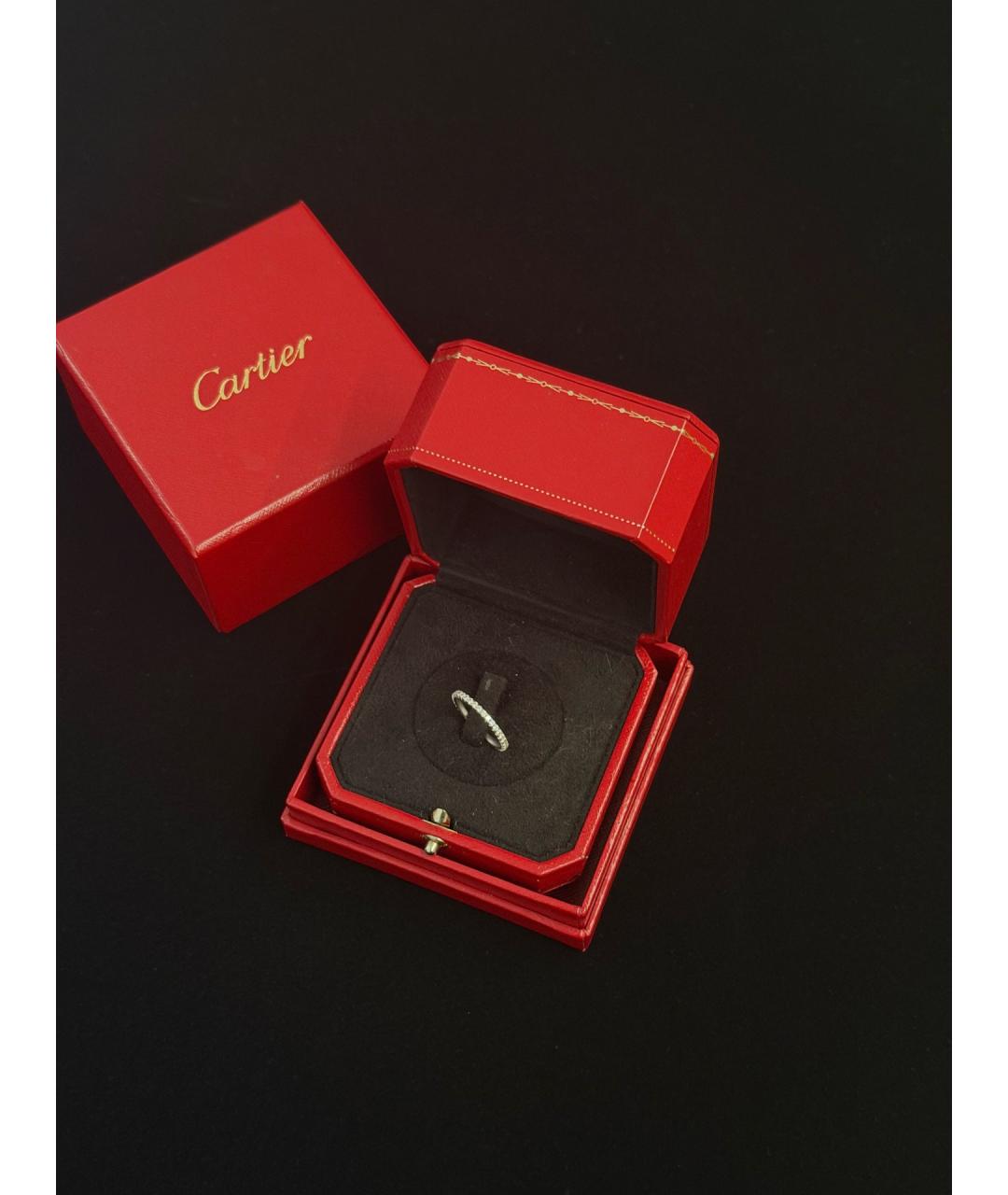 CARTIER Серебряное кольцо из белого золота, фото 3