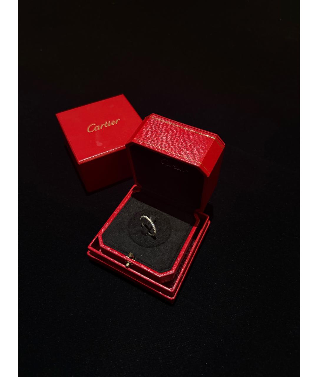 CARTIER Серебряное кольцо из белого золота, фото 4