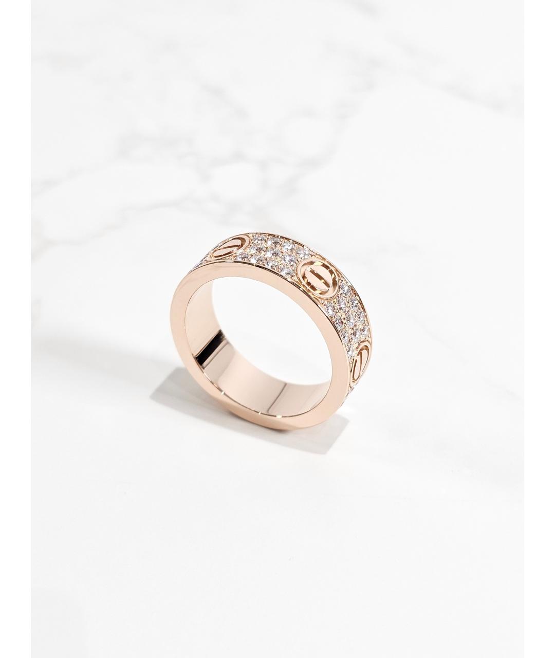 CARTIER Золотое кольцо из розового золота, фото 3