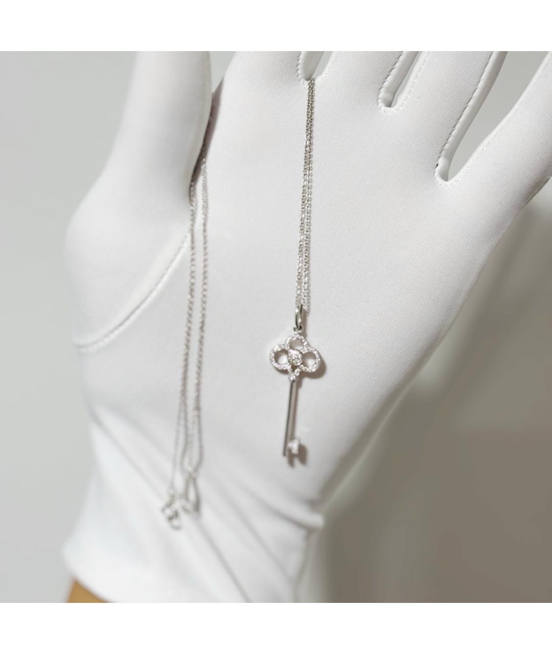 TIFFANY&CO Серебряное колье из белого золота, фото 3