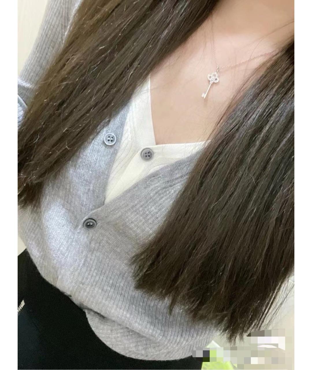 TIFFANY&CO Серебряное колье из белого золота, фото 8