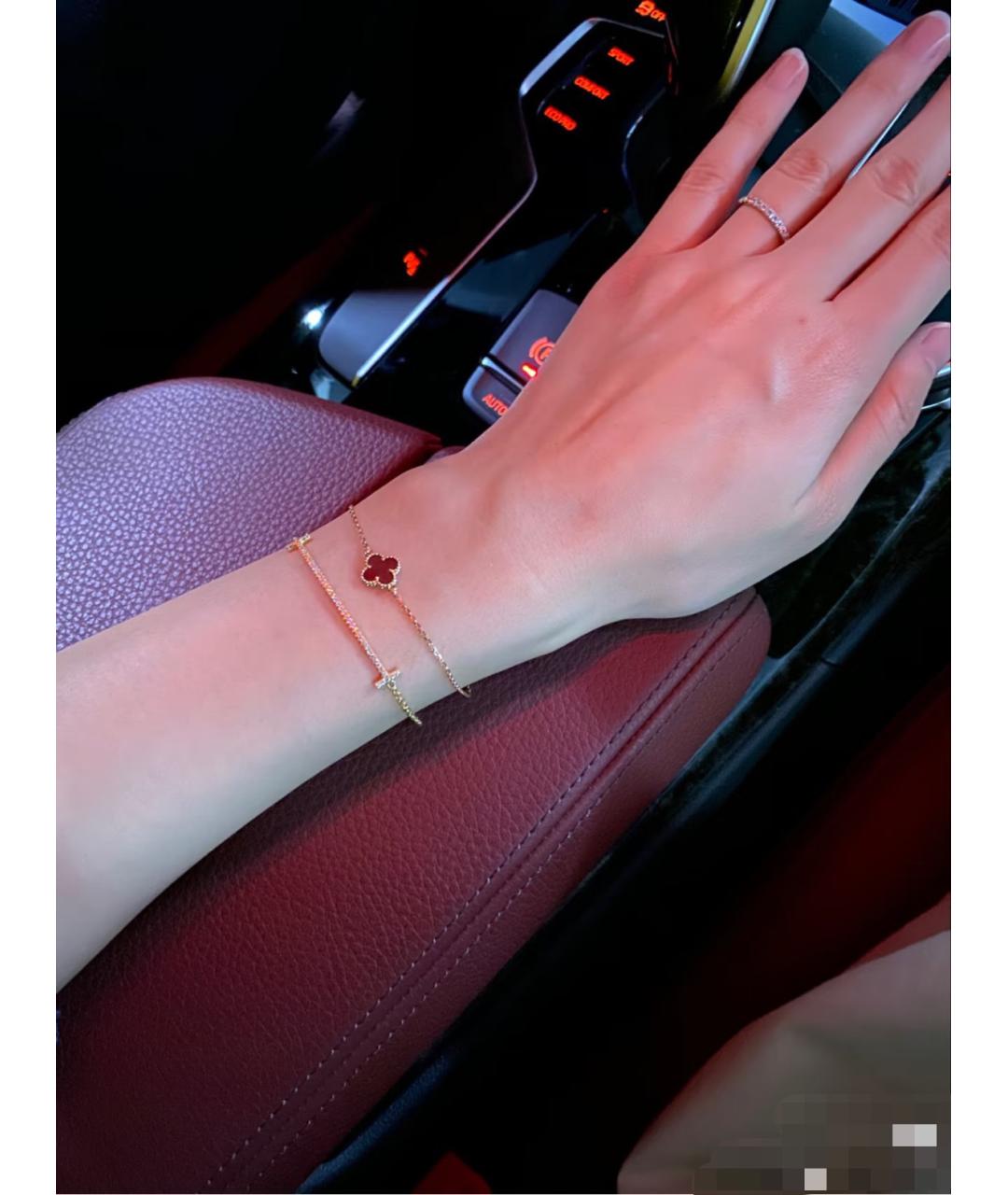 VAN CLEEF & ARPELS Золотой браслет из розового золота, фото 8