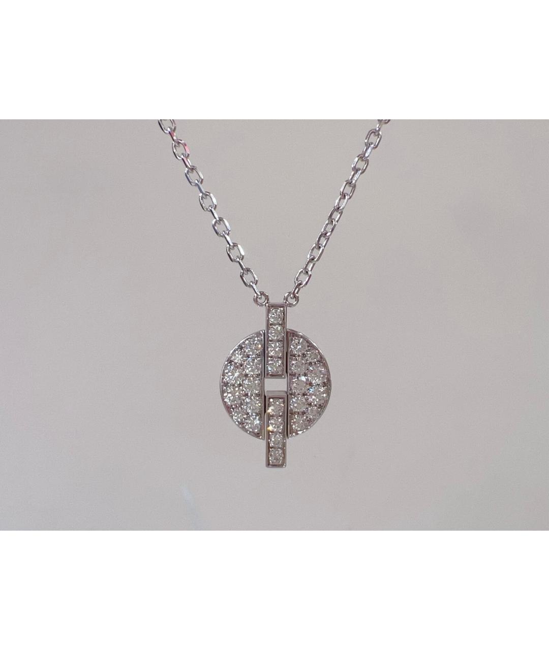 CARTIER Серебряное колье из белого золота, фото 9