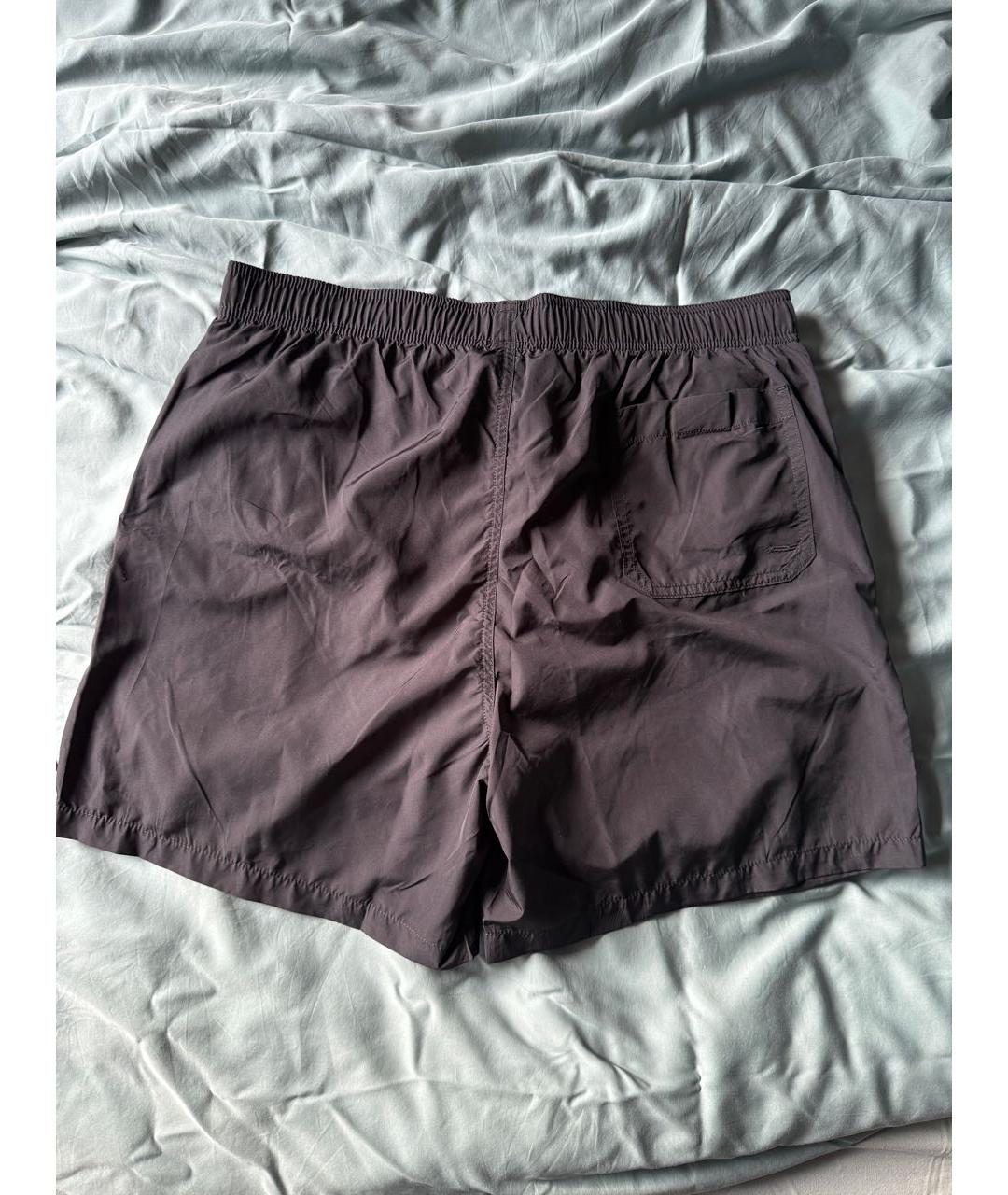 ARMANI EXCHANGE Черные полиэстеровые шорты, фото 2