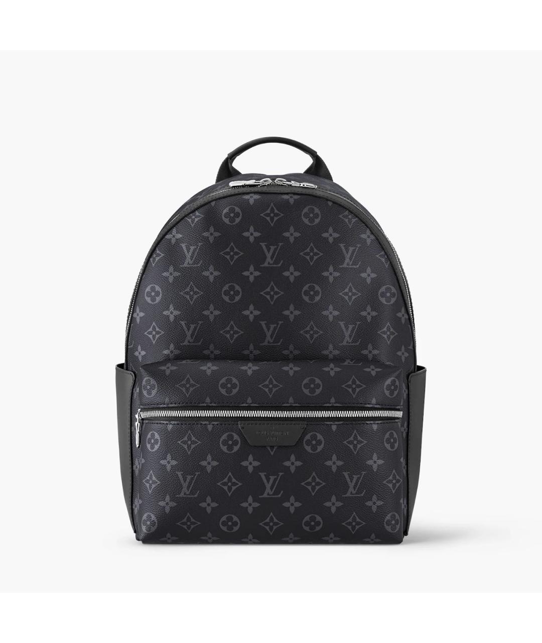 LOUIS VUITTON Серый рюкзак из канвы, фото 4