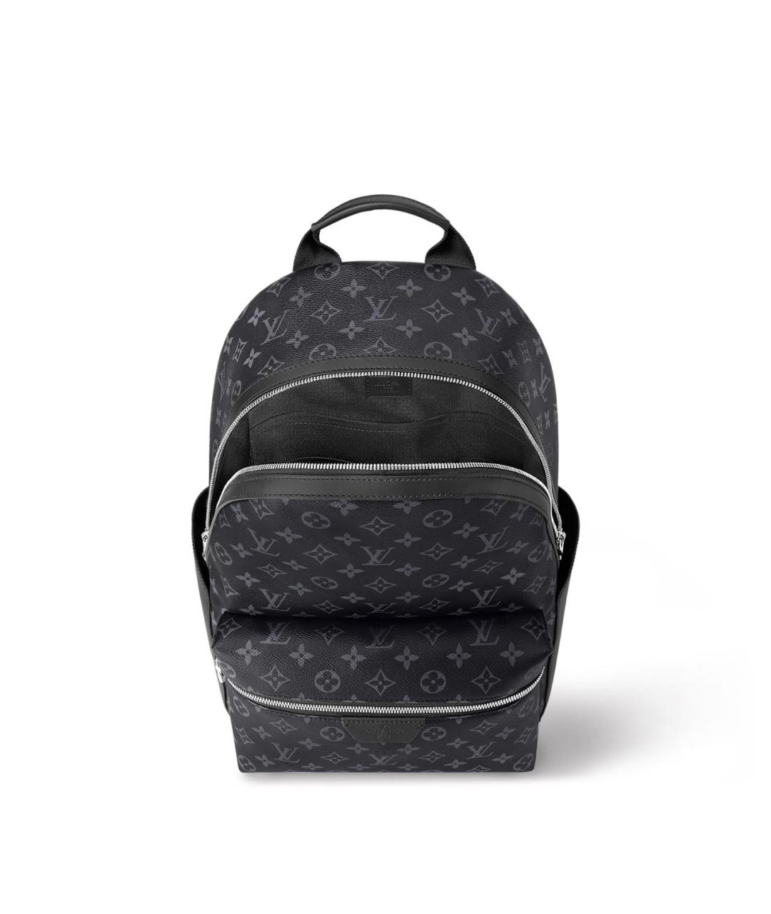 LOUIS VUITTON Серый рюкзак из канвы, фото 2