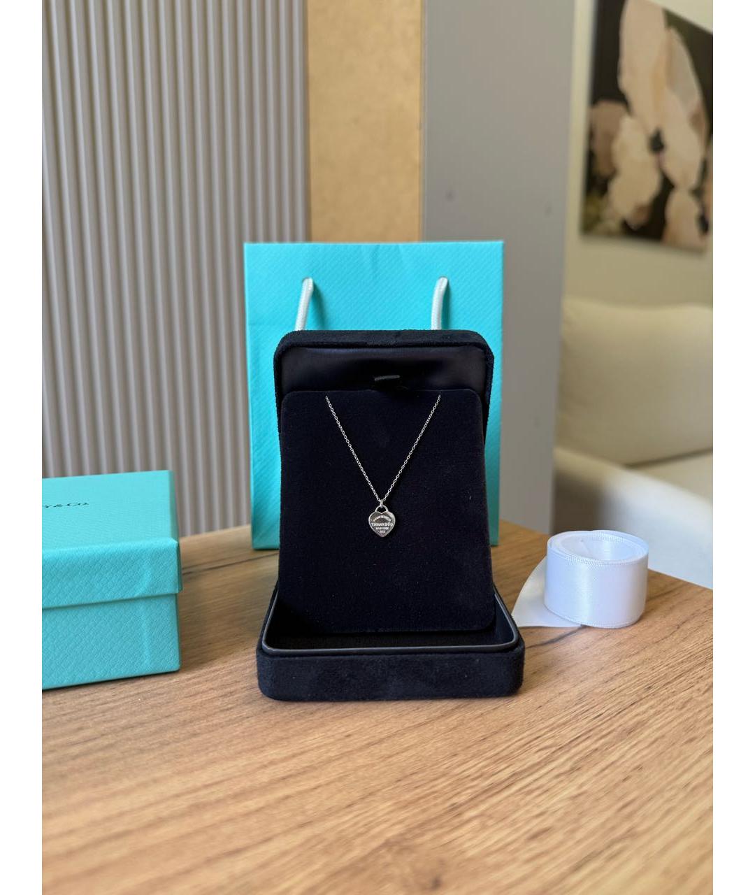 TIFFANY&CO Серебряная серебряная подвеска, фото 4