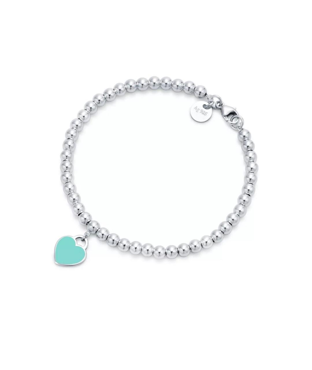 TIFFANY&CO Серебряный серебряный браслет, фото 5