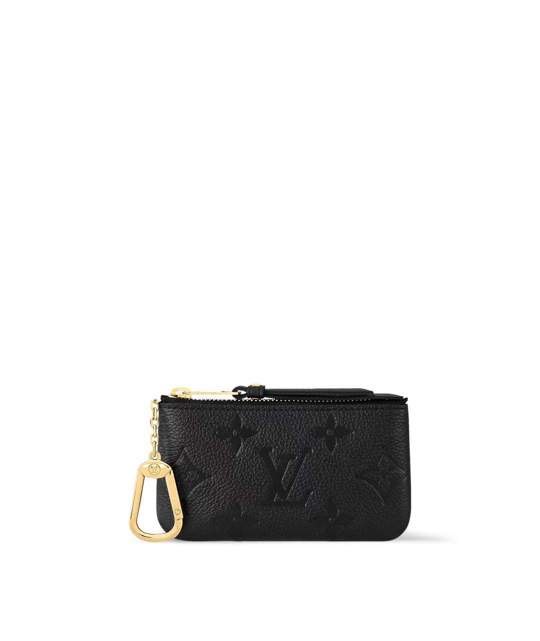 LOUIS VUITTON Черная ключница, фото 5