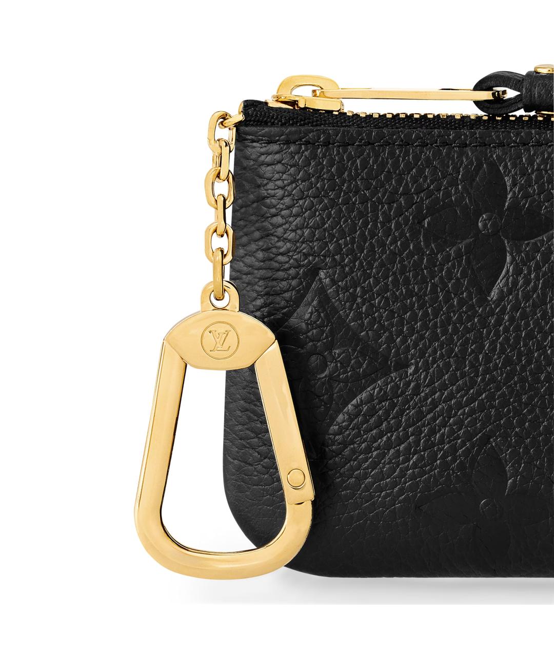 LOUIS VUITTON Черная ключница, фото 3