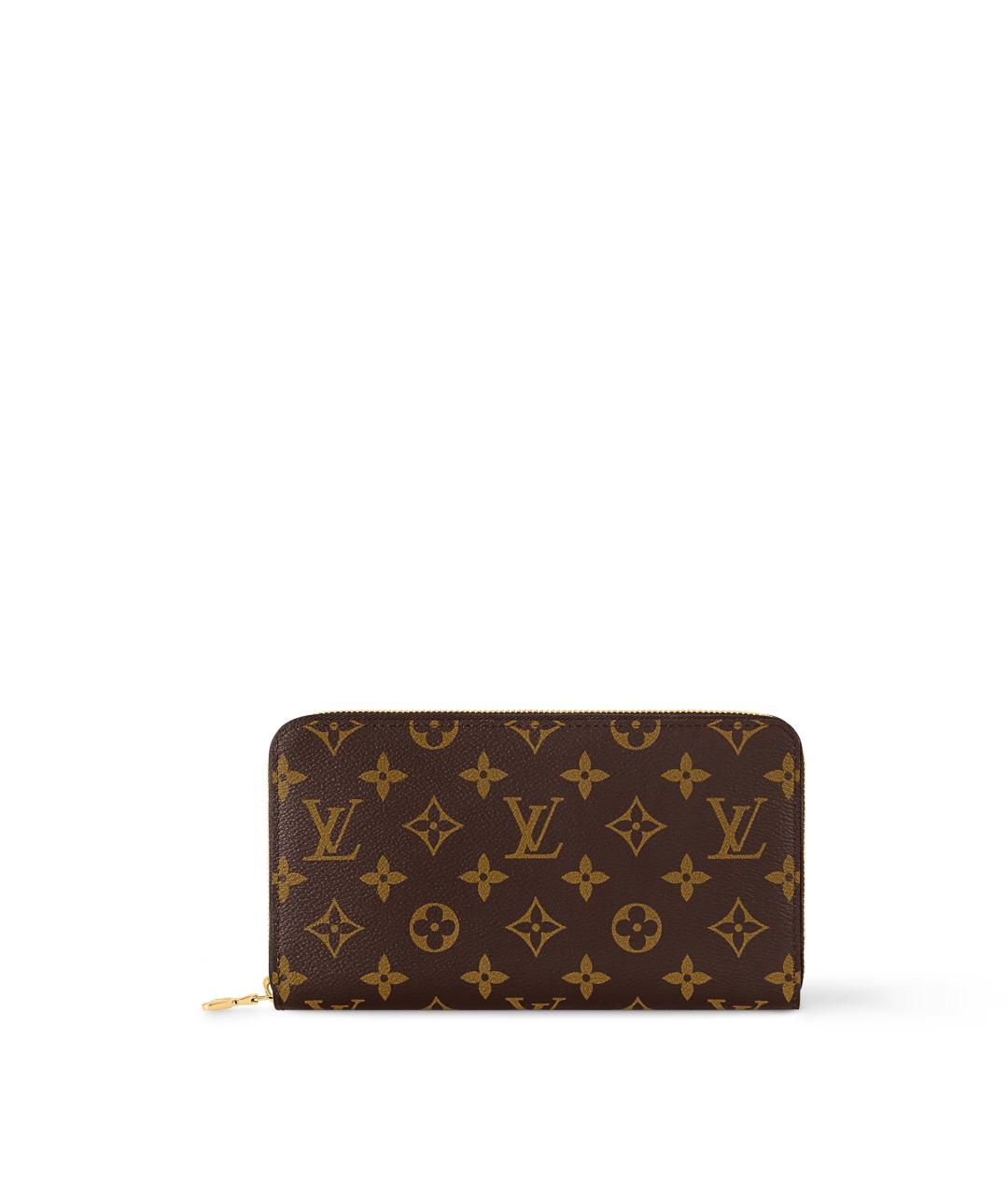 LOUIS VUITTON Коричневый кошелек, фото 6