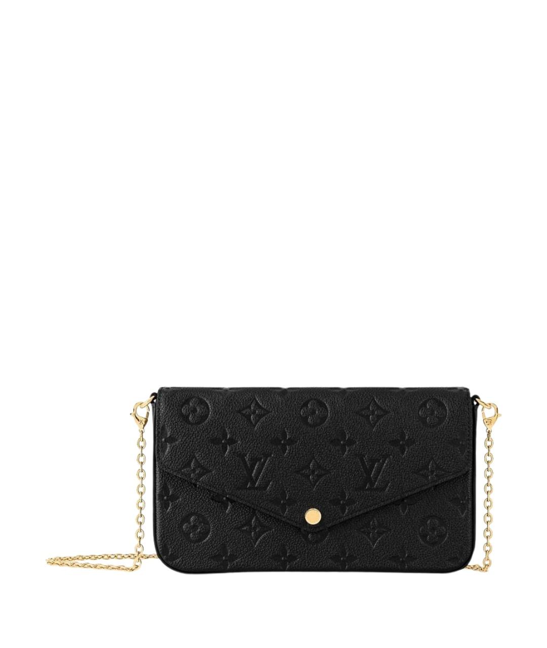 LOUIS VUITTON Черная сумка через плечо, фото 1