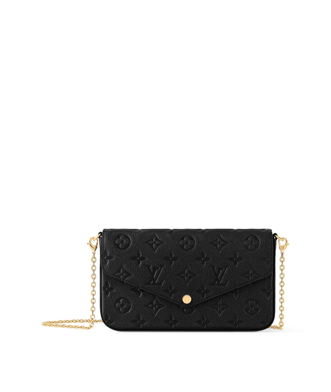 LOUIS VUITTON Черная сумка через плечо, фото 6