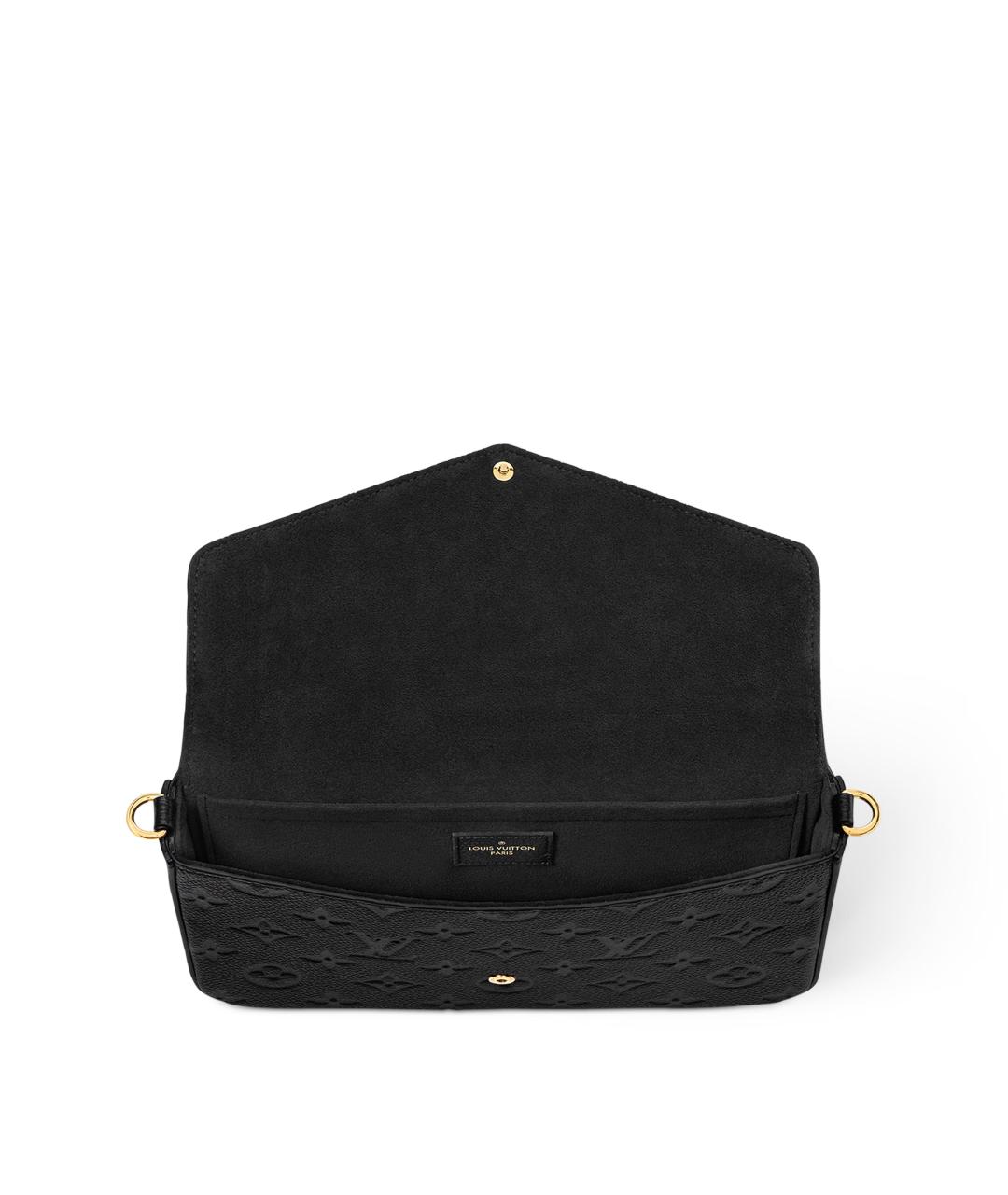 LOUIS VUITTON Черная сумка через плечо, фото 4