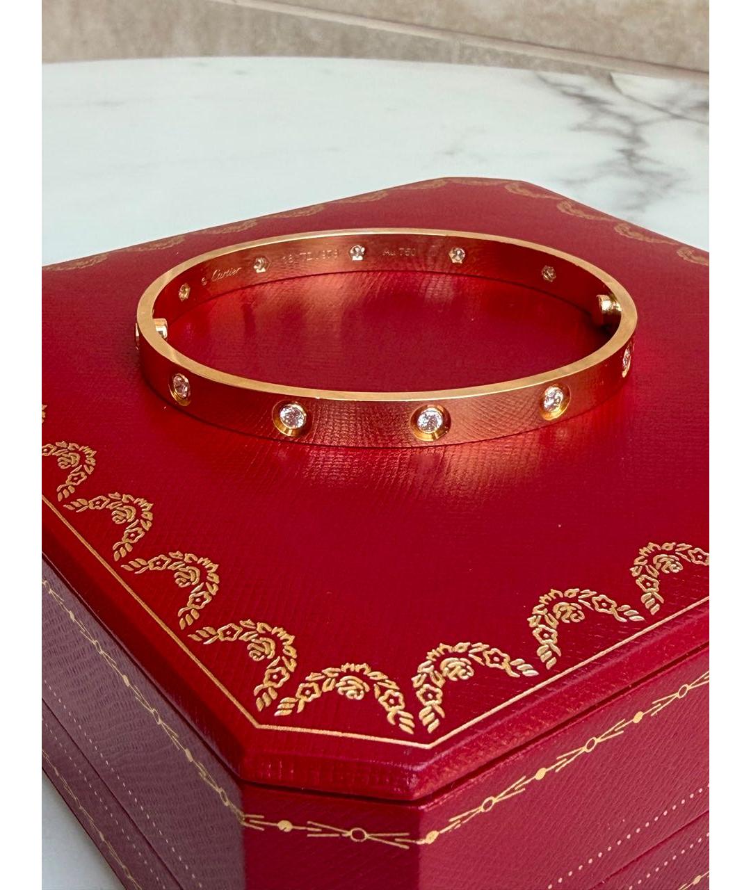 CARTIER Золотой браслет из желтого золота, фото 8