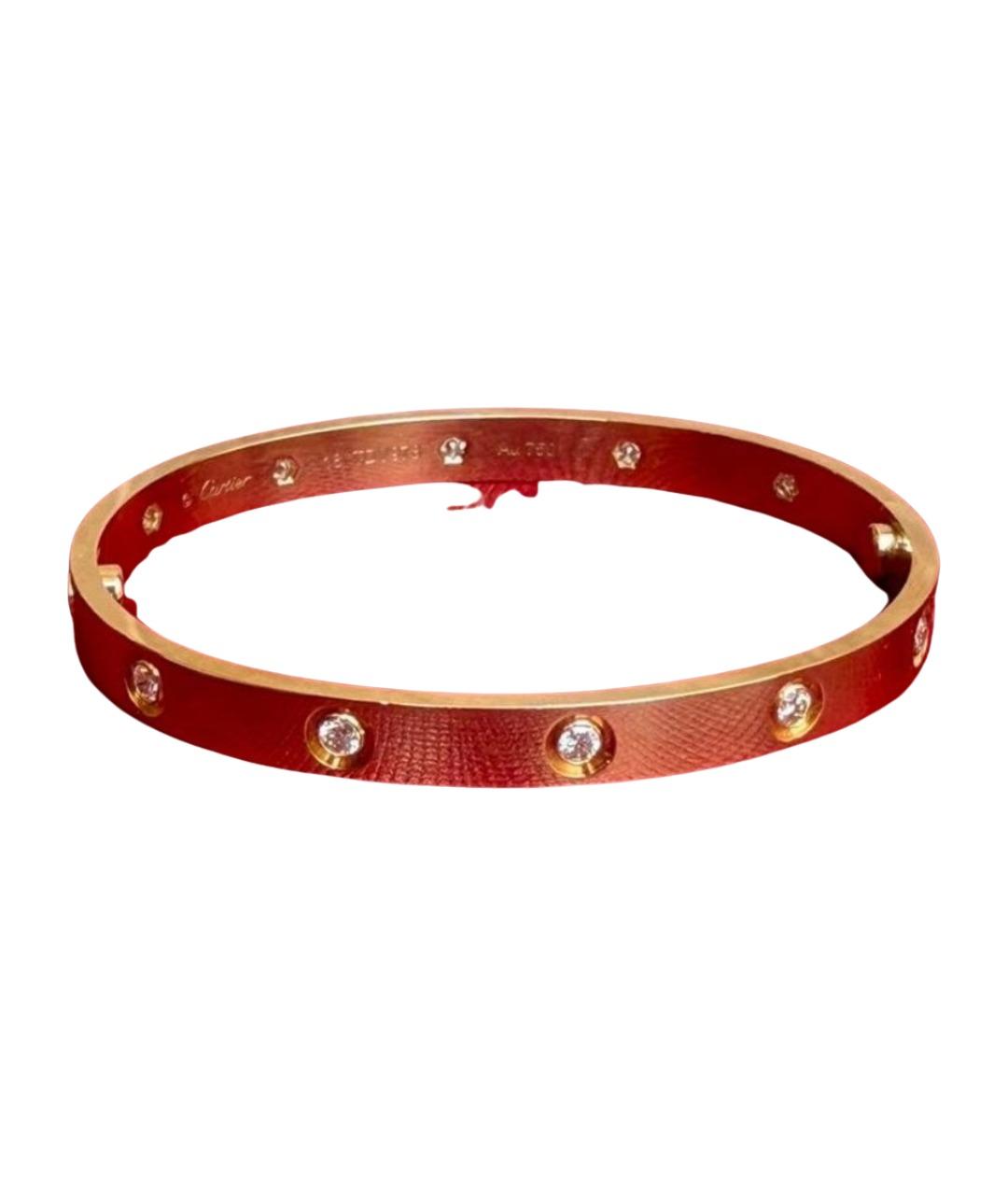 CARTIER Золотой браслет из желтого золота, фото 1