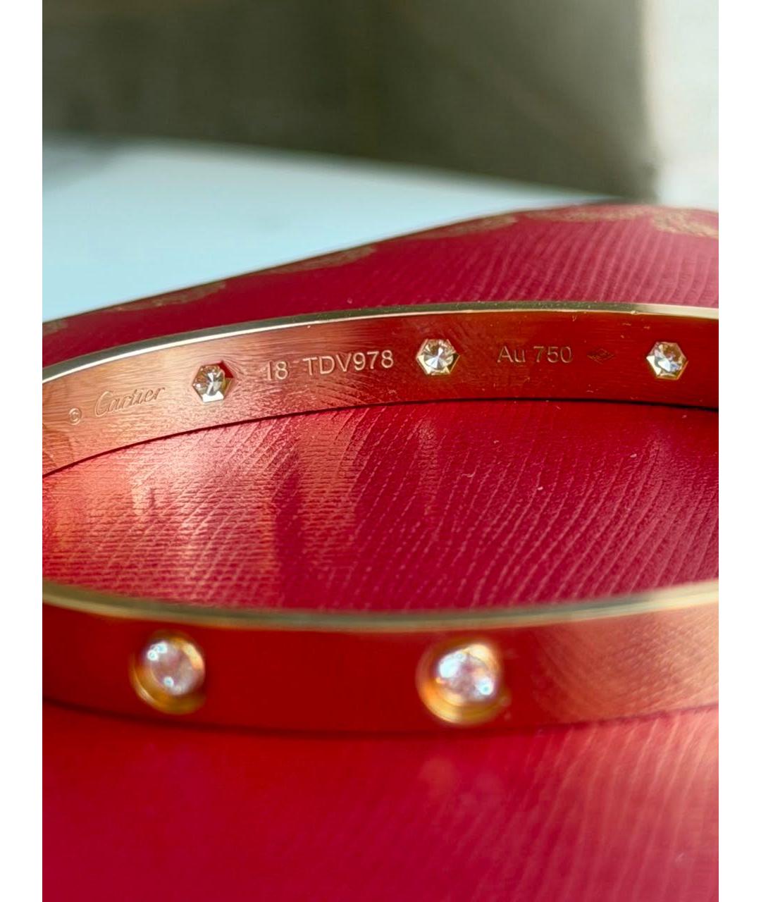 CARTIER Золотой браслет из желтого золота, фото 7