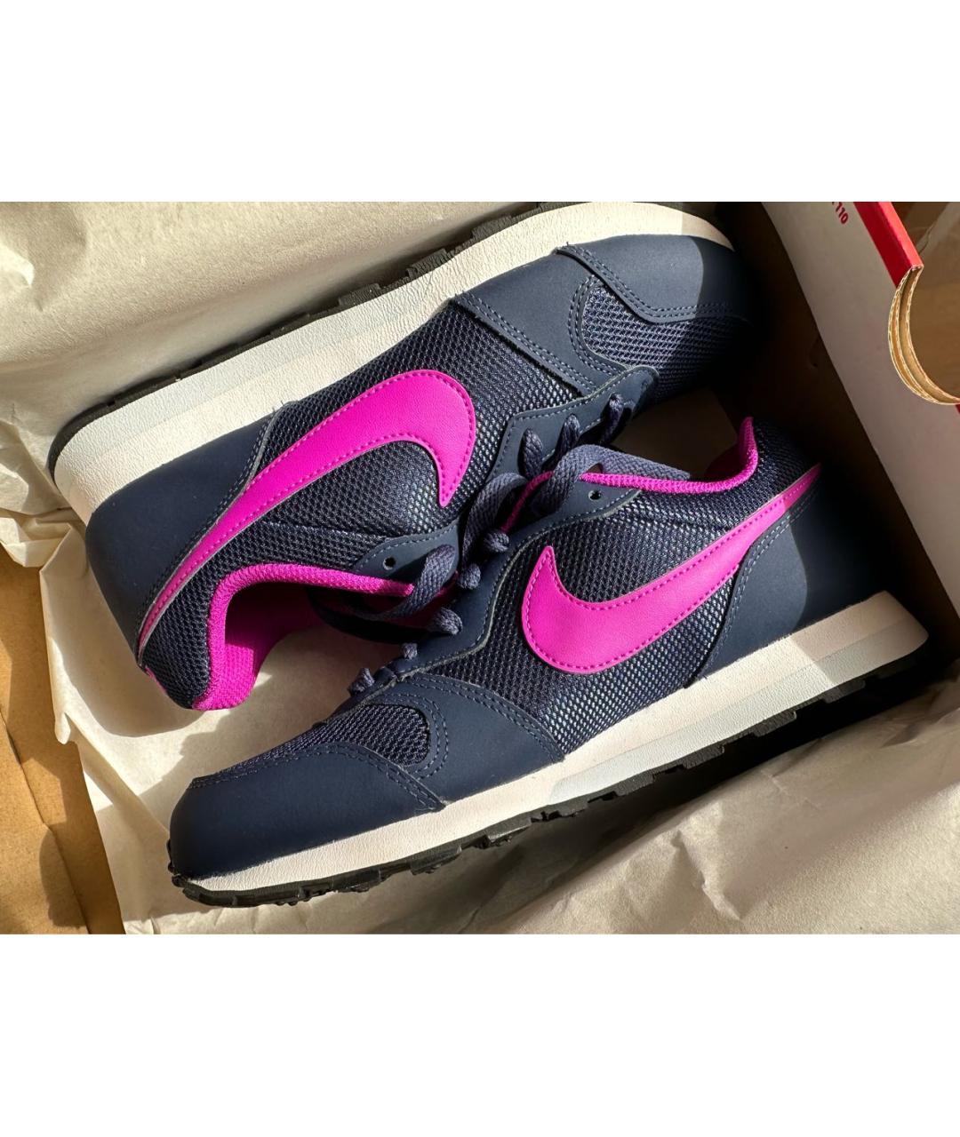 NIKE Темно-синие кеды, фото 8