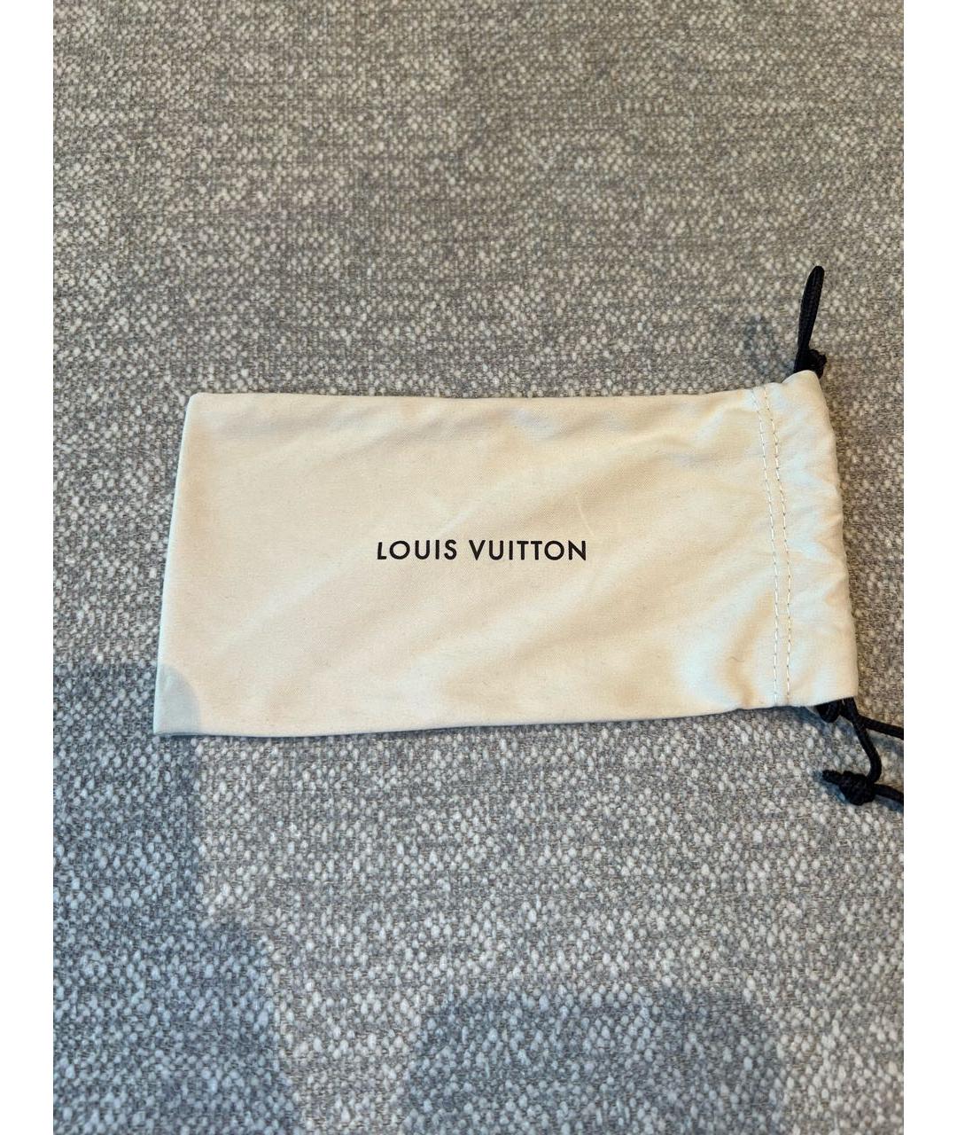 LOUIS VUITTON Черные пластиковые солнцезащитные очки, фото 4